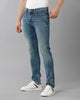 Dark Blue Double washed tinted Casual Denim Double Two
