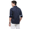 Load image into Gallery viewer, Double Two Men Slim Fit Checks Pointed Collar Casual shirt  186
