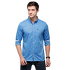 Double Two Men Slim Fit Solid Button down collar Casual shirt  181