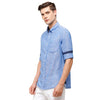 Load image into Gallery viewer, Double Two Men Slim Fit Solid Button down collar Casual shirt  175