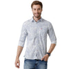 Load image into Gallery viewer, Double Two Men Slim Fit Printed Pointed Collar Casual shirt  162
