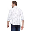 Double Two Men Slim Fit Printed Button down collar Casual shirt  149