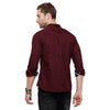 Load image into Gallery viewer, Double Two Men Slim Fit Solid Mandarin collar Casual shirt  147