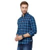 Load image into Gallery viewer, Double Two Men Slim Fit Checks Button down collar Casual shirt  104