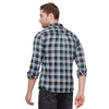 Load image into Gallery viewer, Double Two Men Slim Fit Checks Button down collar Casual shirt  102