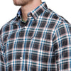 Load image into Gallery viewer, Double Two Men Slim Fit Checks Button down collar Casual shirt  102