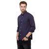 Double Two Men Slim Fit Stripes Button down collar Casual shirt  74