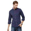 Load image into Gallery viewer, Double Two Men Slim Fit Stripes Button down collar Casual shirt  72
