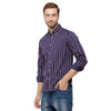 Load image into Gallery viewer, Double Two Men Slim Fit Stripes Button down collar Casual shirt  69