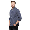 Load image into Gallery viewer, Double Two Men Slim Fit Stripes Pointed Collar Casual shirt  63