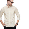 Double Two Men Slim Fit Printed Pointed Collar Casual shirt  62