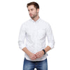 Double Two Men Slim Fit Printed Pointed Collar Casual shirt  61