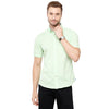 Load image into Gallery viewer, Green Solid Casual Shirt Slim Fit - Double Two