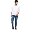 Load image into Gallery viewer, Double Two Men Slim Fit Solid Pointed Collar Casual shirt  38
