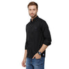 Double Two Men Slim Fit Solid Button down collar Casual shirt  36