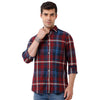 Load image into Gallery viewer, Double Two Men Slim Fit Checks Button down collar Casual shirt  34