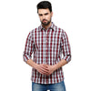 Load image into Gallery viewer, Double Two Men Slim Fit Checks Pointed Collar Casual shirt  26