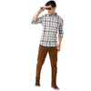 Green Checks Casual Shirt Slim Fit - Double Two