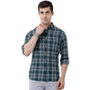 Load image into Gallery viewer, Green Checks Slim Fit Shirt - Double Two