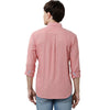 Pink Solid Casual Shirt Slim Fit - Double Two