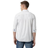 Load image into Gallery viewer, Double Two Men Printed White Pointed collar Slim Fit Casual shirt