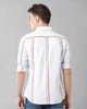 Load image into Gallery viewer, Sky Blue Broad Stripes Casual Shirt Double Two