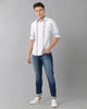 Load image into Gallery viewer, Sky Blue Broad Stripes Casual Shirt Double Two