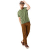 Load image into Gallery viewer, Double Two Slim Fit Men Brown Trouser  257