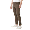 Double Two Slim Fit Men Brown Trouser