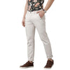 Load image into Gallery viewer, Slim Fit Men Ivory tusk 100% Cotton Trouser