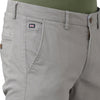 Load image into Gallery viewer, Mid Grey Solid Trouser Slim Fit - Double Two