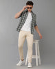 Load image into Gallery viewer, Sand Solid Casual Cotton Trouser Double Two