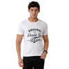 Load image into Gallery viewer, Double Two Printed Crew Neck White T-Shirt