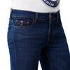 Blue Solid Jeans Lean Fit - Double Two